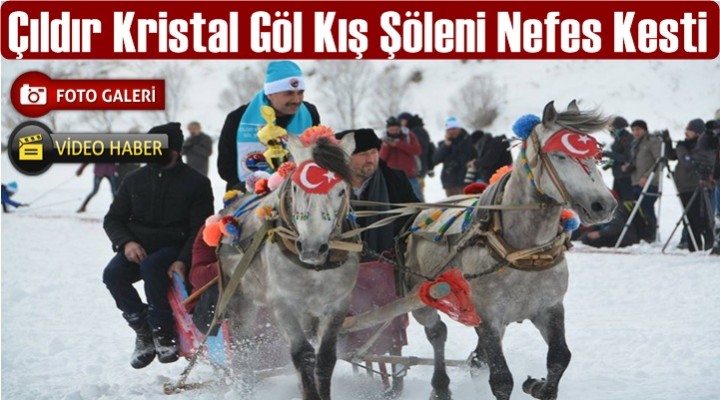 Çıldır Kristal Göl Kış Şöleni Nefes Kesti