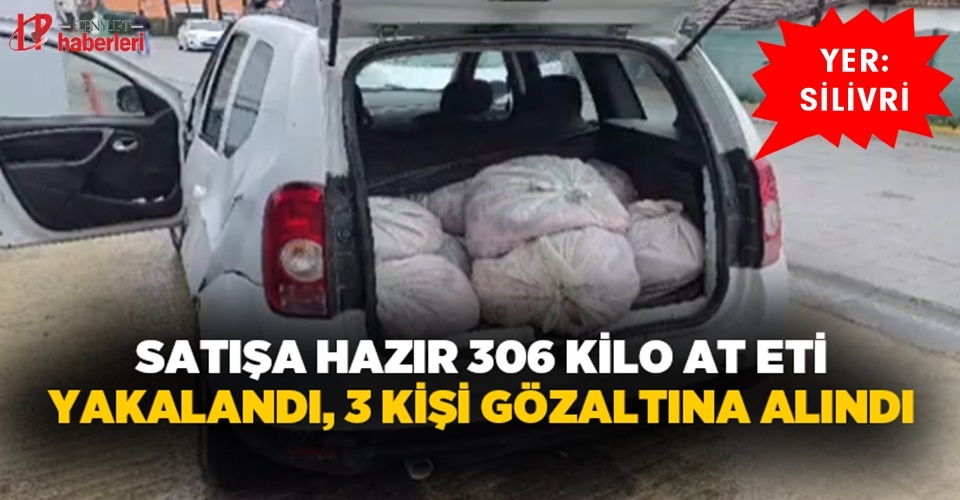 Silivri'de Mide bulandıran görüntüler, At etini vatandaşa yedireceklerdi!