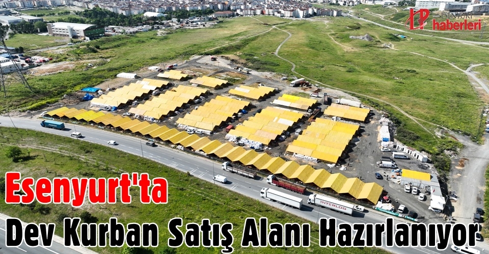 Esenyurt'ta Dev Kurban Satış Alanı Hazırlanıyor