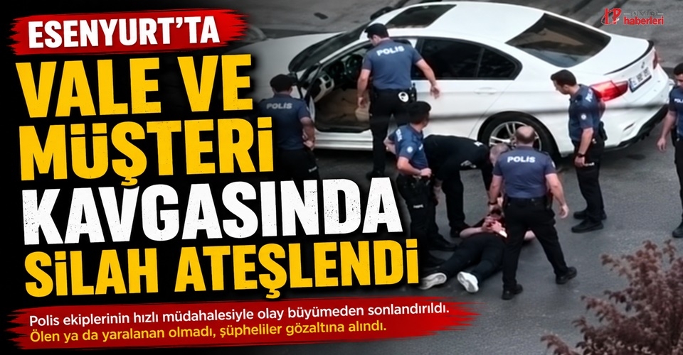 Esenyurt'ta Vale ve Müşteri Kavgasında Silah Ateşlendi