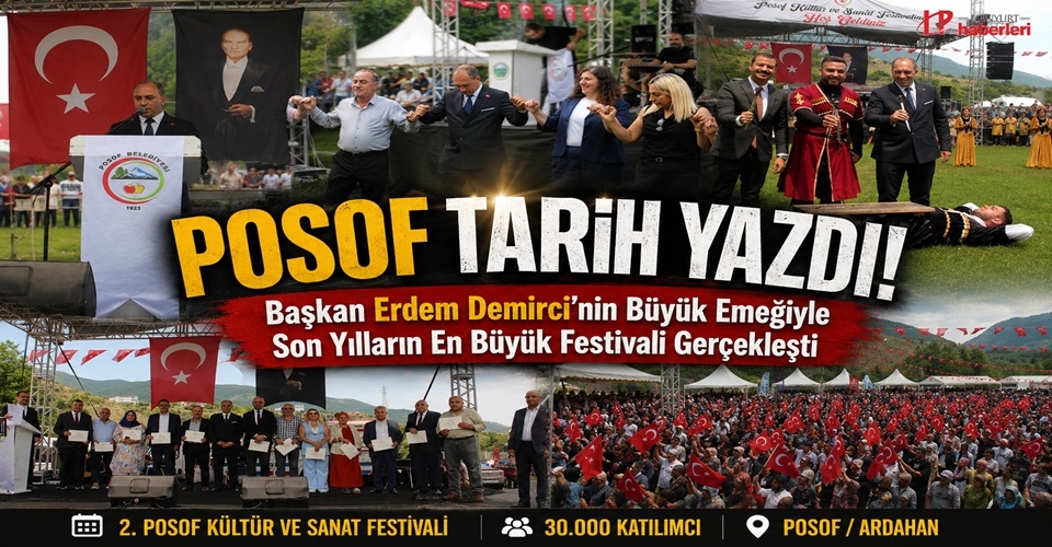 30 Bin Gurbetçiyi Aynı Çatıda Buluşturan Festival, Organizasyonu ve Katılımıyla Bölgeye Damga Vurdu