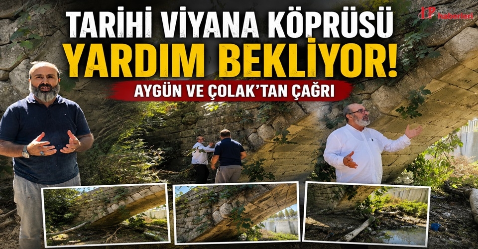 Tarihi Viyana Köprüsü Yardım Bekliyor! Aygün ve Çolak’tan çağrı
