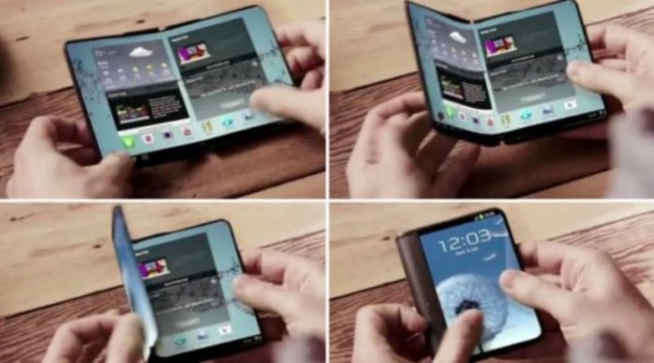 Samsung’tan katlanabilir telefon