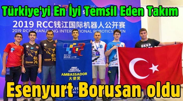 Türkiye'yi En İyi Temsil Eden Takım Esenyurt Borusan oldu