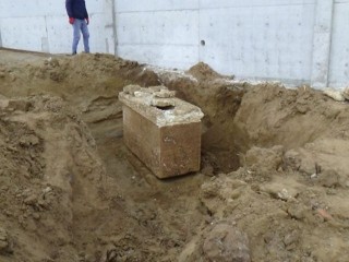 Silivri’de lahit mezar bulundu