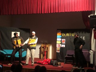 Ardahan’da yılın ilk tiyatro gösterisine büyük ilgi