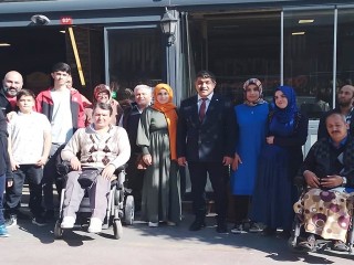MHP Esenyurt İlçe Başkanı Metin Yazar engelli bireyler ile bir araya geldi