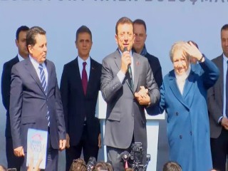 İmamoğlu, Esenyurt’ta Yaşar Kemal Meydanının açılışını yaptı