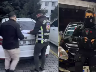 'Yakışıklı Güvenlik' ismiyle tanınan sosyal medya fenomenine yetkisiz çakardan Esenyurt’ta ceza kesildi