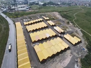 Esenyurt’ta Kurban çadırları kurulmaya başladı