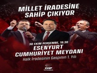 CHP'nin yeni miting adresi Esenyurt oldu