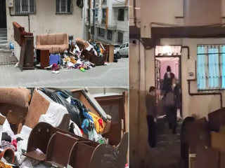Esenyurt’ta Ev Sahibi Dehşeti: Kiracının Eşyalarını Sokağa Attı!