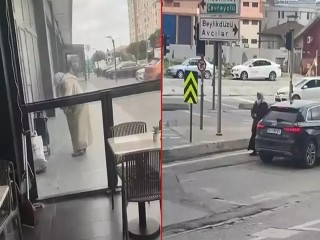 Önce kıyafetlerini değiştirdi sonra dilendi!