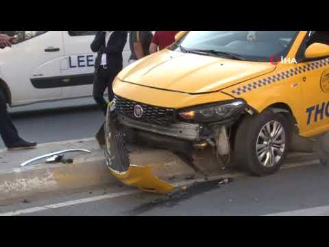 Esenyurt'ta Amerikan Vatandaşı Kadın Trafik Kazasında Yaralandı