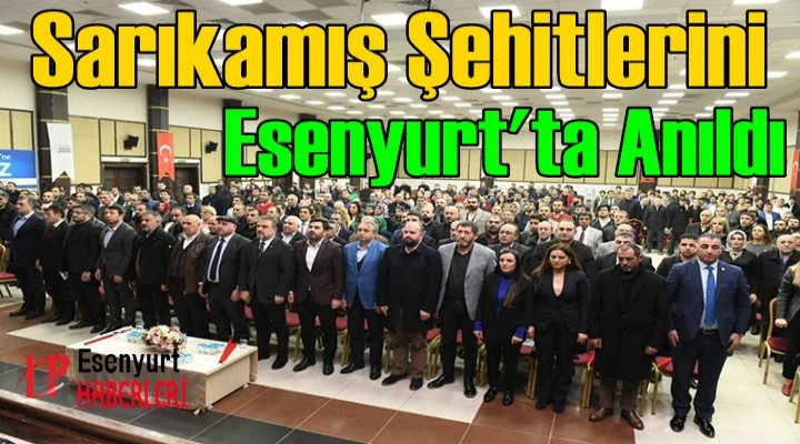 Kars Kültürevi Sarıkamış Şehitlerini Unutmadı