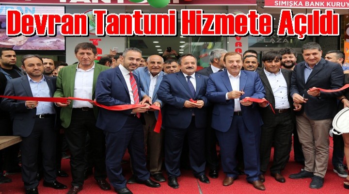 Devran Tantuni Hizmete Açıldı