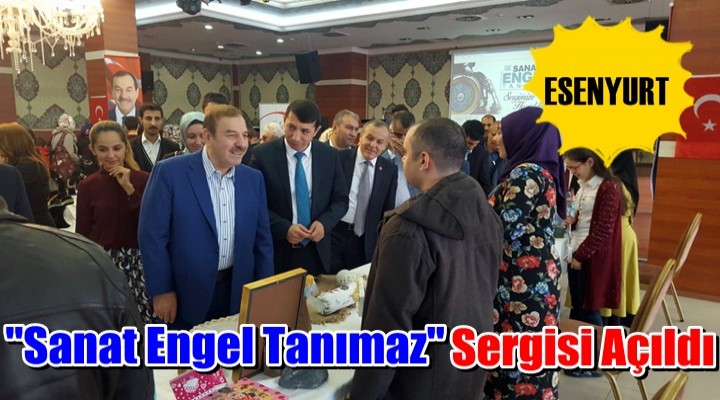 Esenyurt'ta Sanat Engel Tanımaz sergisi