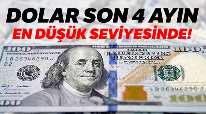 Dolar'da düşüş sürüyor!