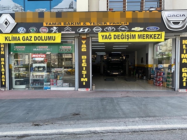 Esenyurt'ta Oto servisine giren hırsızlardan 12 dakikada 300 bin TL lik vurgun