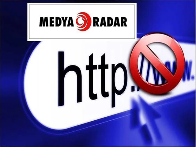 Medyaradar haber sitesine erişim engeli getirildi