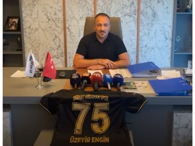 Üzeyir Engin; Serhat Ardahan Spor’u “Şampiyon yapmak için geliyoruz”