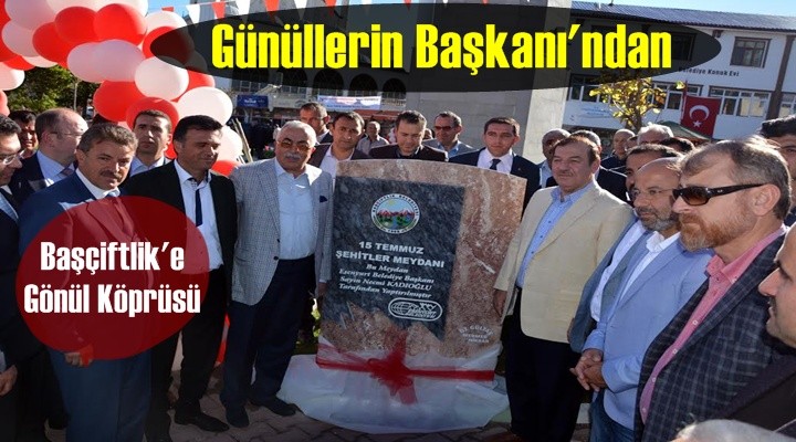 Esenyurt'tan Başçiftlik'e Gönül Köprüsü