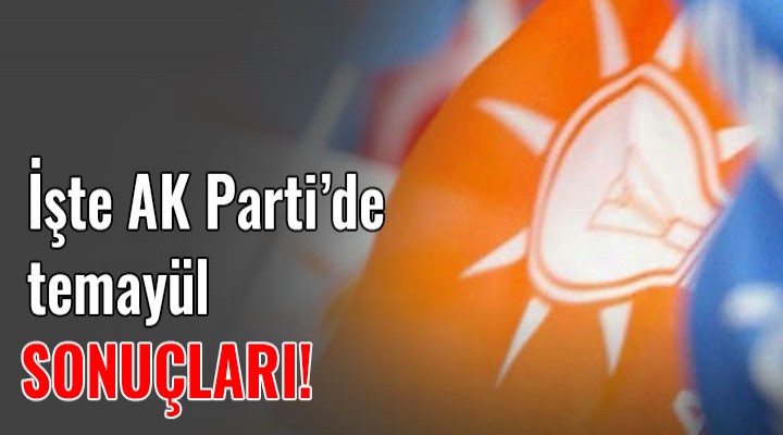 AK Parti yerel seçim temayül sonuçları!