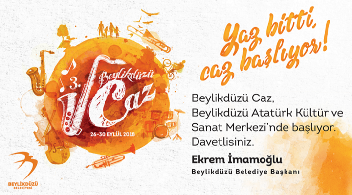 3.Beylikdüzü Caz Festivali Başlıyor