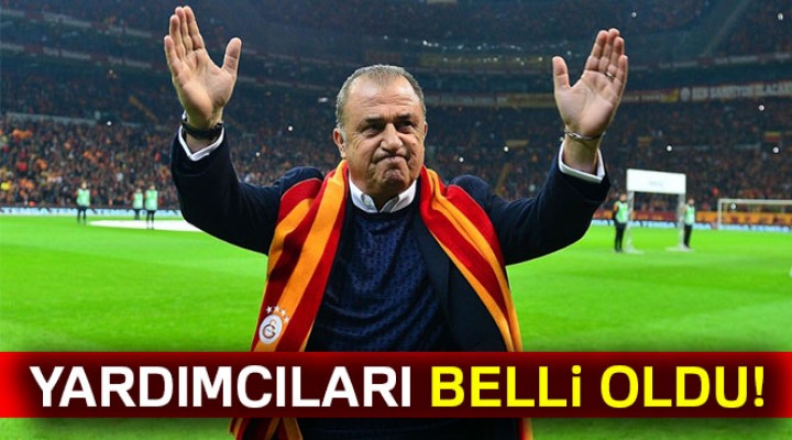 Fatih Terim’in Yardımcıları Belli oldu