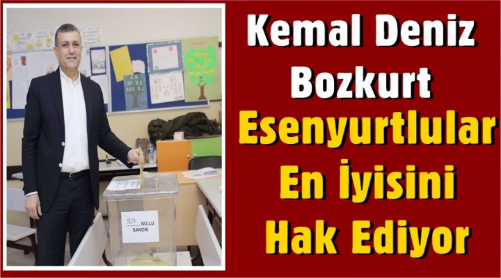 Kemal Deniz Bozkurt: Oyunu Kullandı