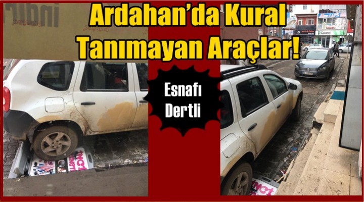 Ardahan'da Kural tanımayan Araçlar!