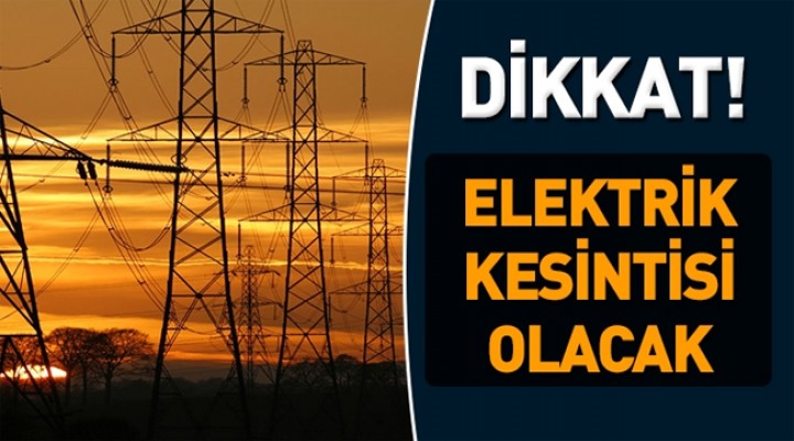 Esenyurt'ta Elektrik kesintisi