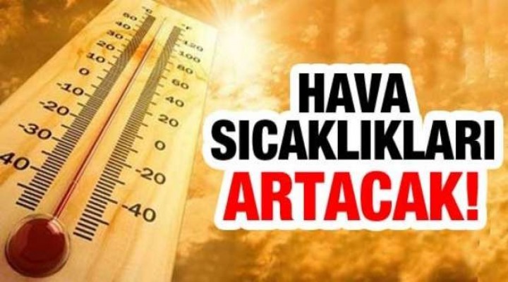 Hava Sıcaklığı artacak