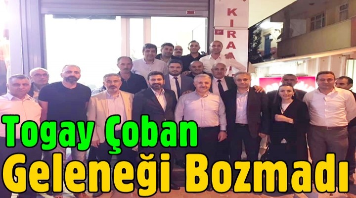 Togay Çoban geleneği bozmadı