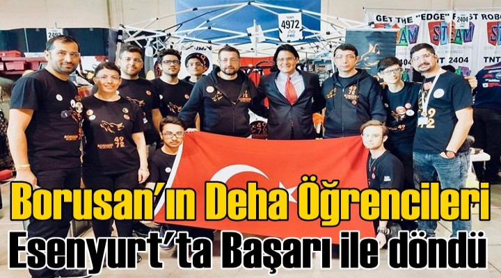 Borusan'ın Deha Öğrencileri Esenyurt'ta Başarı ile döndü