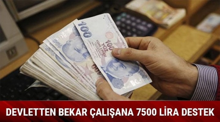 Devlet'ten Bekara 7500 TL