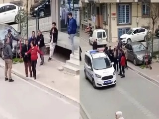Esenyurt'ta bir kadını takip eden adam mahalleli tarafından darp edildi