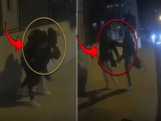 Esenyurt'ta erkek arkadaşına meydan dayağı!