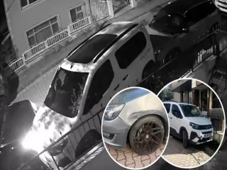 Avcılar'da skandal olay: Sokakta park halindeki 8 araca çarptı, umursamadan kaçtı