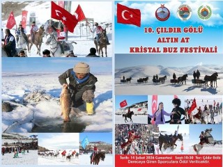 10. Çıldır Gölü Altın At Kristal Buz Festivali iptal edildi!
