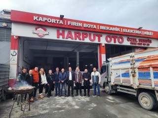 Harput Oto Gazetecileri mangalda ağırladı
