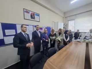 Seyithan İzsiz’den anlamlı okul ziyareti: “Evlatlarımız güvende”