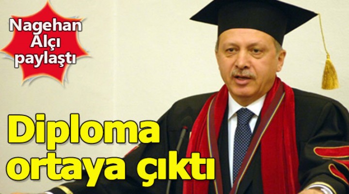 Erdoğan'ın Diploması Ortaya çıktı