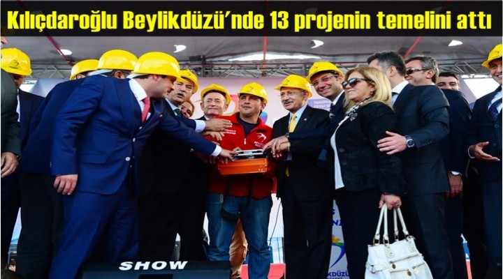 Kılıçdaroğlu Beylikdüzü'ndeydi