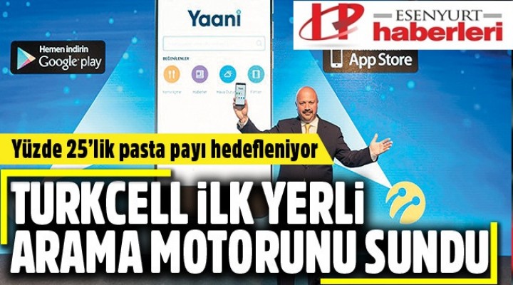 Turkcell ilk yerli arama motorunu sundu