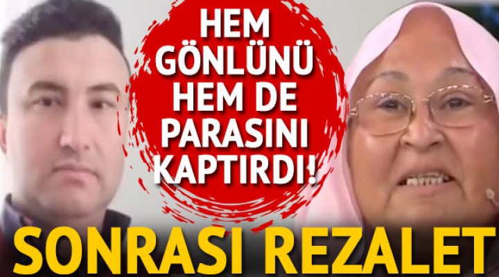 Hem gönlünü hem de parasını kaptırdı! Sonrası rezalet..
