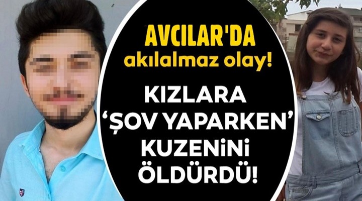 Avcılar'da feci olay! Alkollü sürücü kuzenine çarptı!