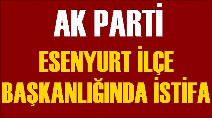 Meclis üyeliği için başkan vekilliğinden istifa etti