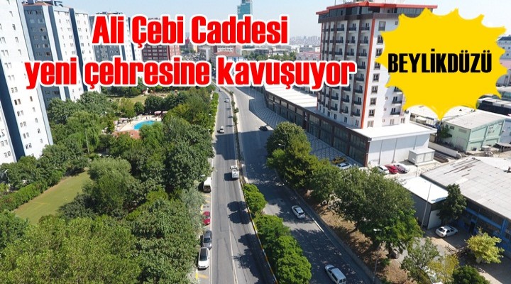 Ali Çebi Caddesi yeni çehresine kavuşuyor