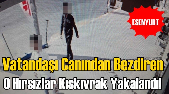 Esenyurt'ta Hırsızlık Zanlıları Otomobilde Yakalandı